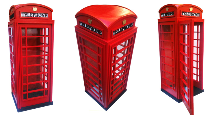 mock up cabina inglese