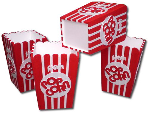 mock up pop corn