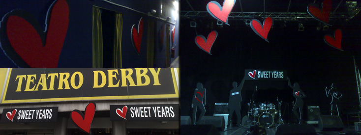 allestimento sweet years