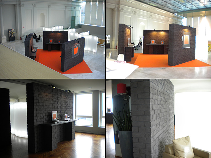 Idealab decorazioni d'interni ed esterni in polistirolo Pannelli di polietilene decorativi per interni